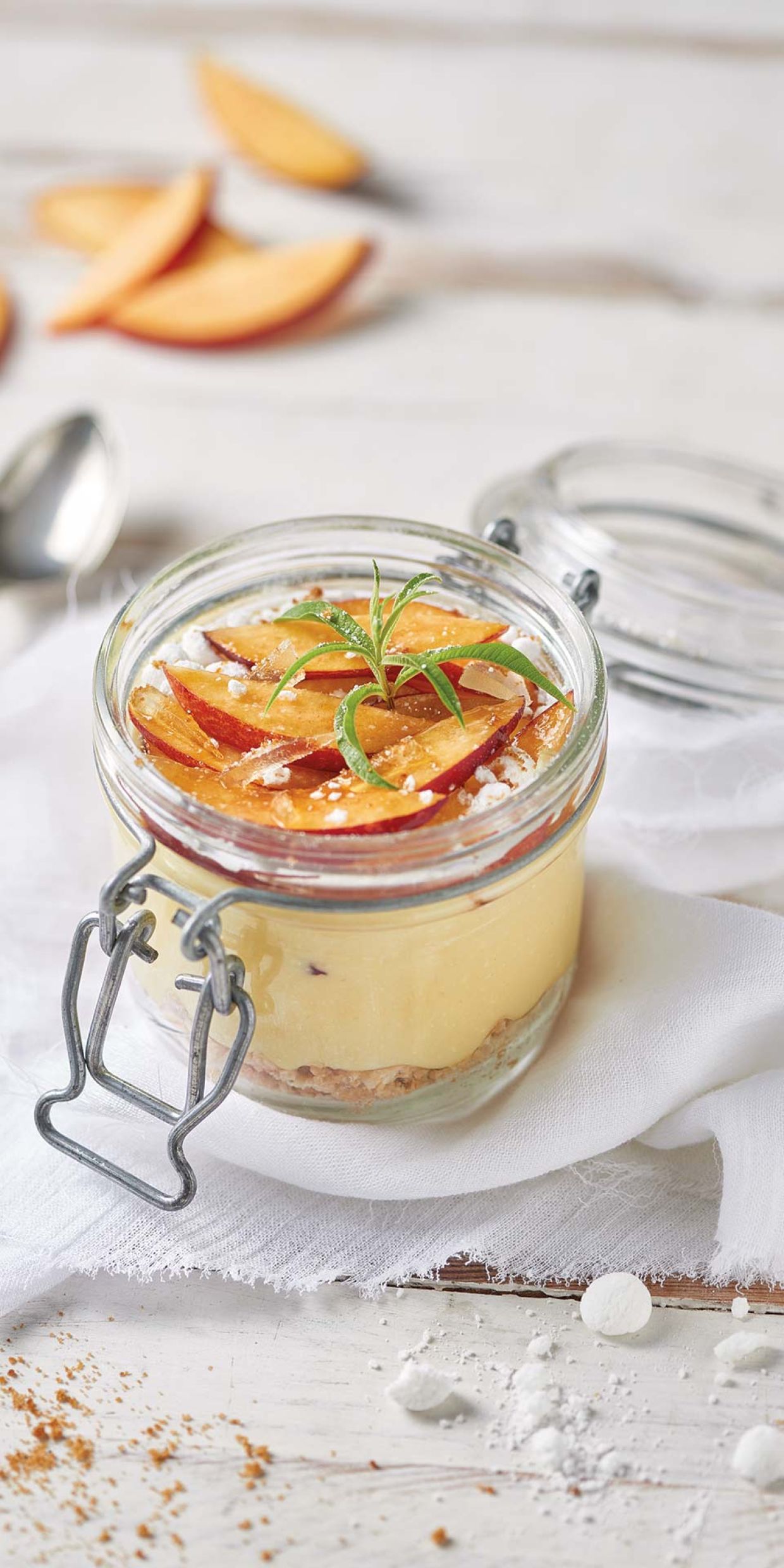 Bicchierini alle pesche
