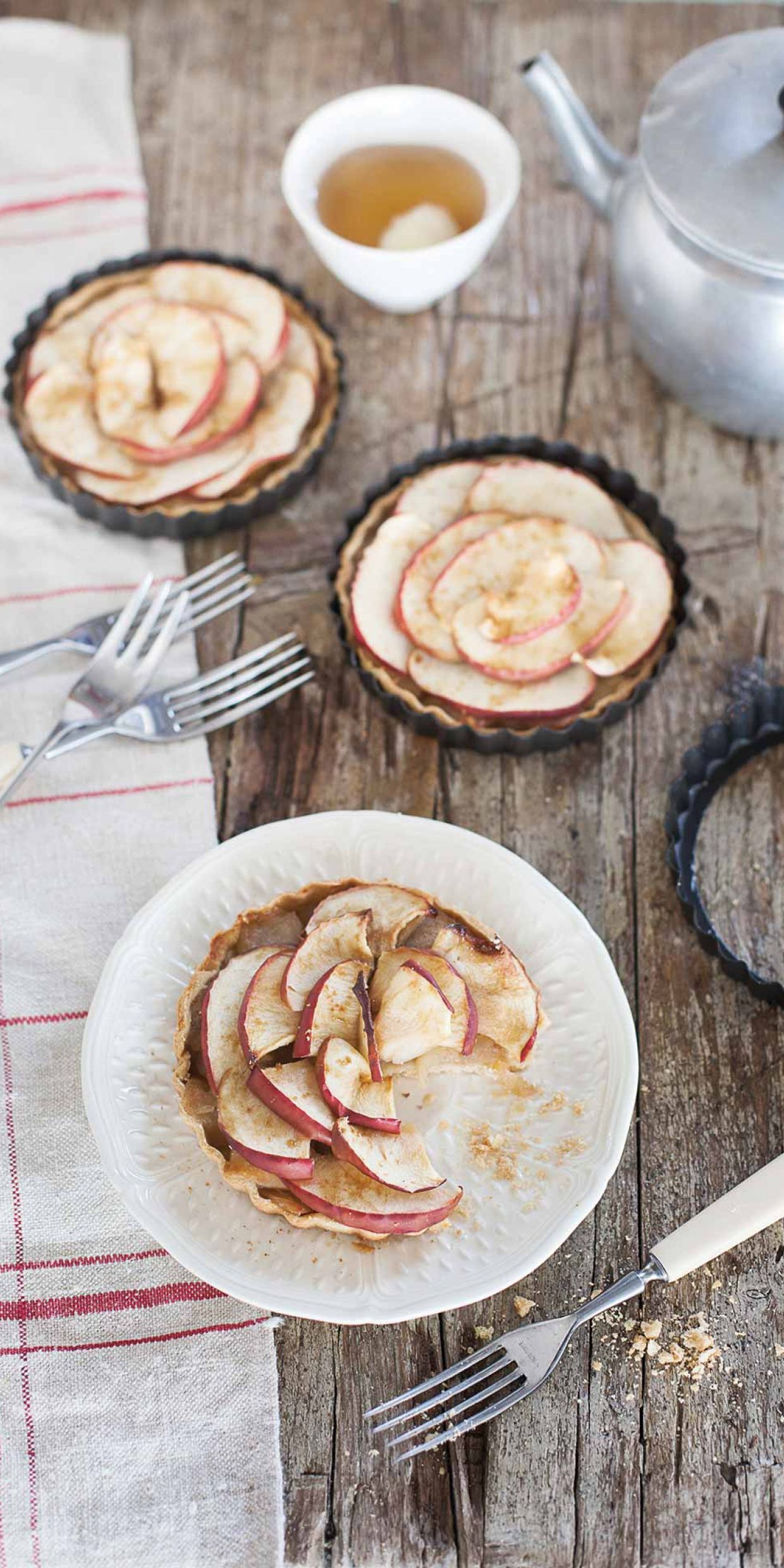 Crostatine di mele senza glutine