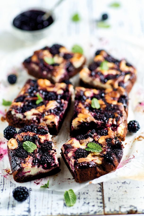 Brownies cheesecake alle more