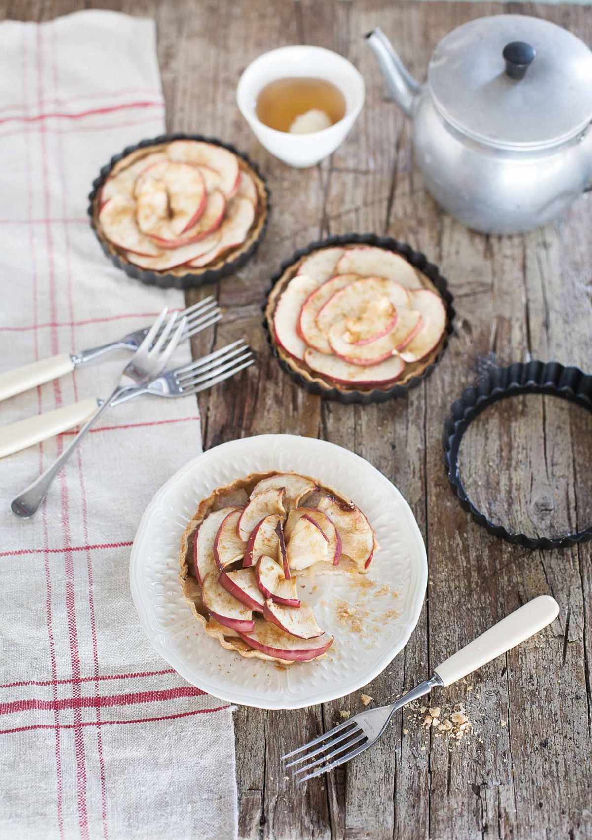 Crostatine di mele senza glutine
