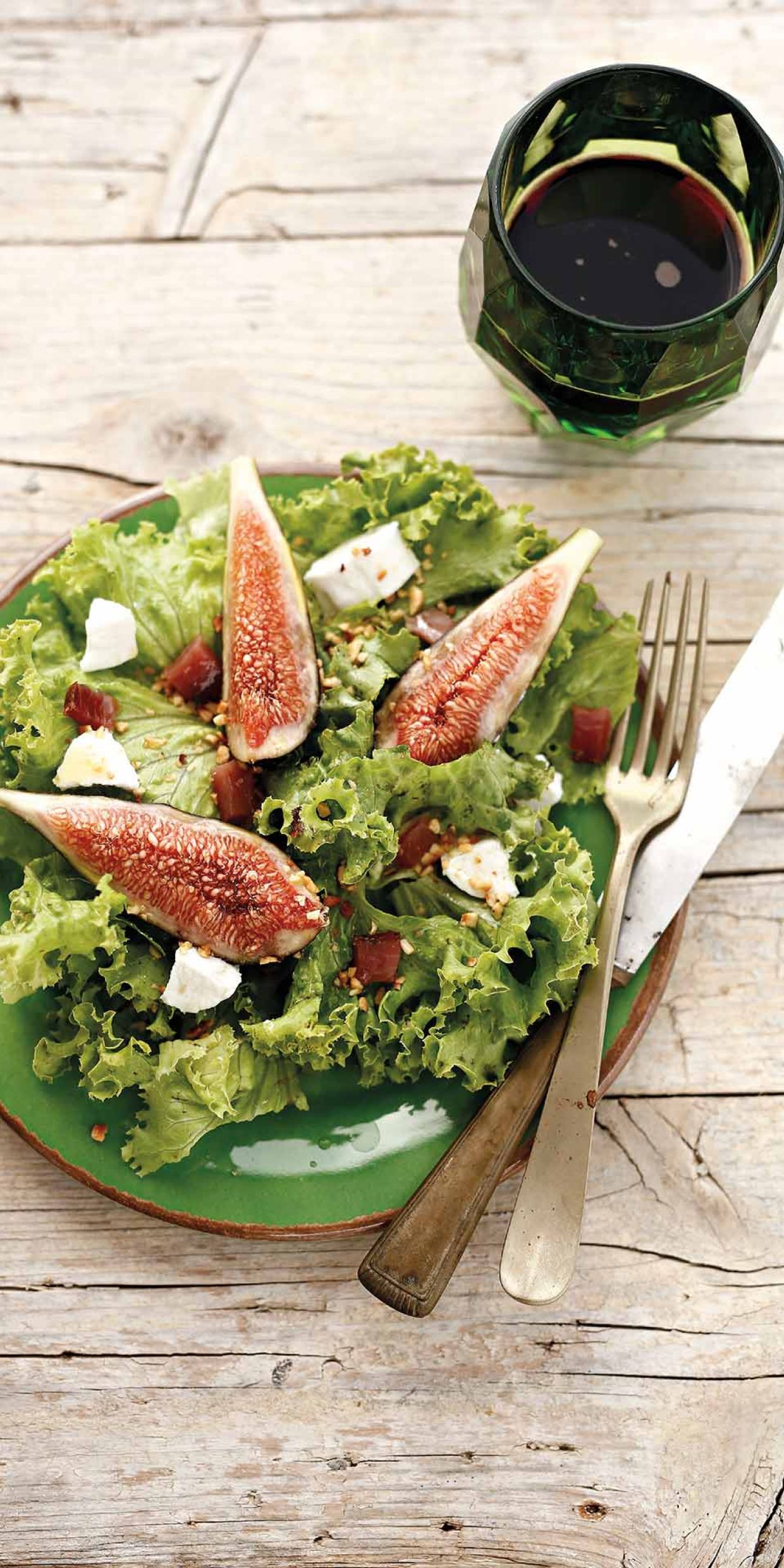 Insalata di fichi e speck