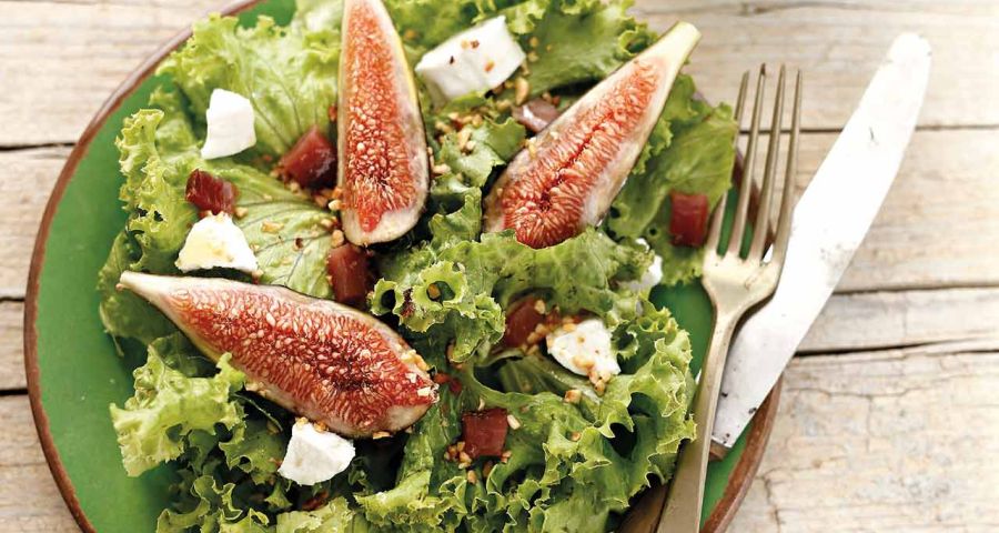 Fig and speck salad