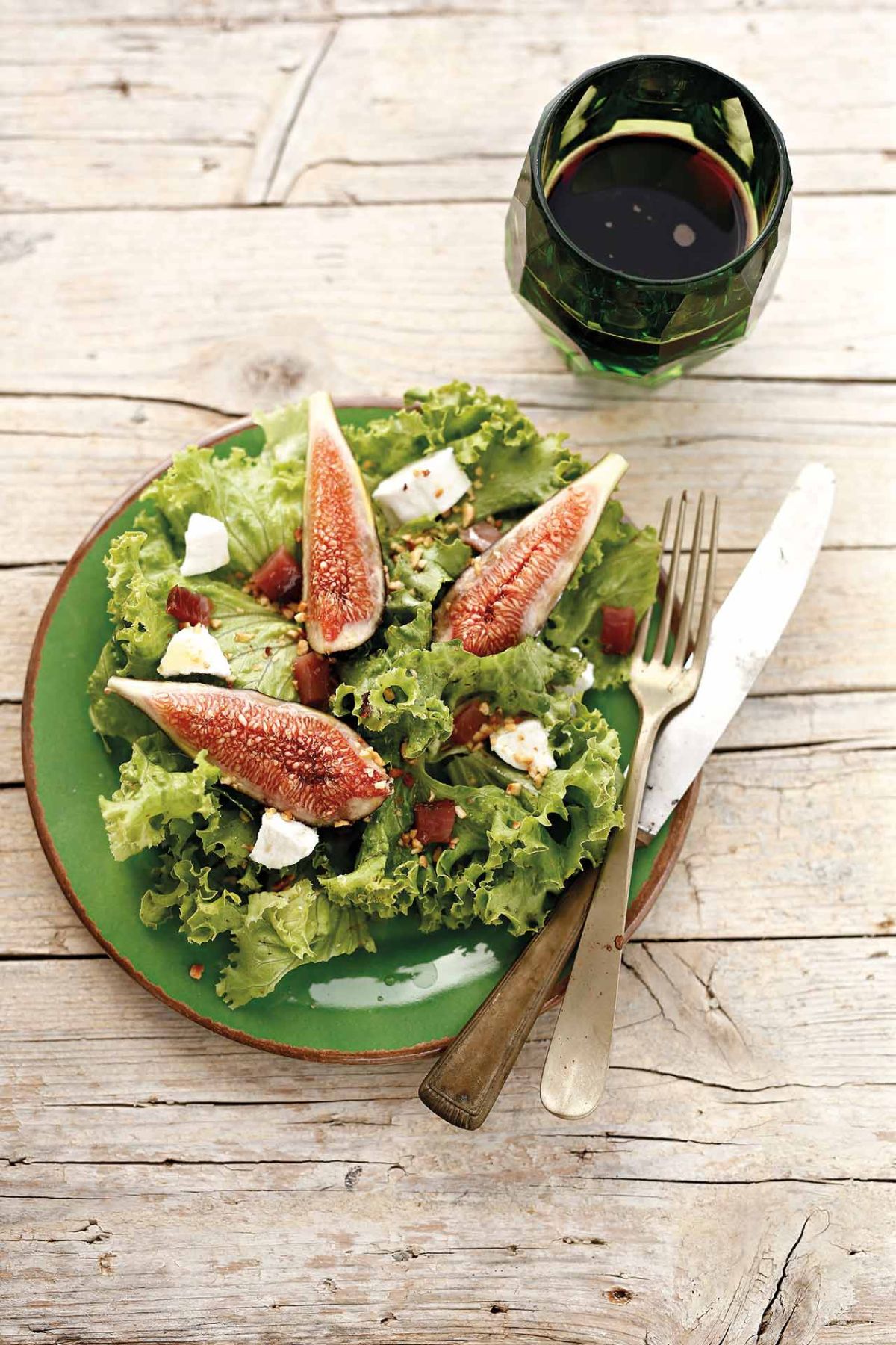 Insalata di fichi e speck