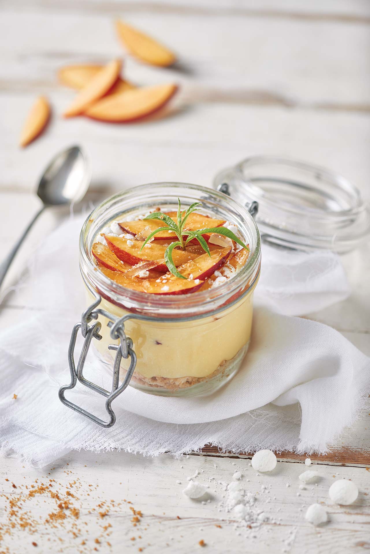 Bicchierini alle pesche